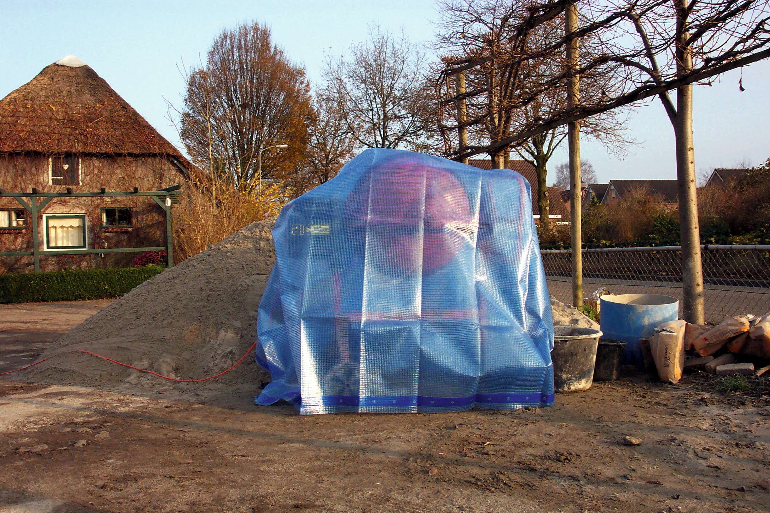 Abdeckplanen, Tarpaulinplanen aus beschichtetem PP-Trägergewebe