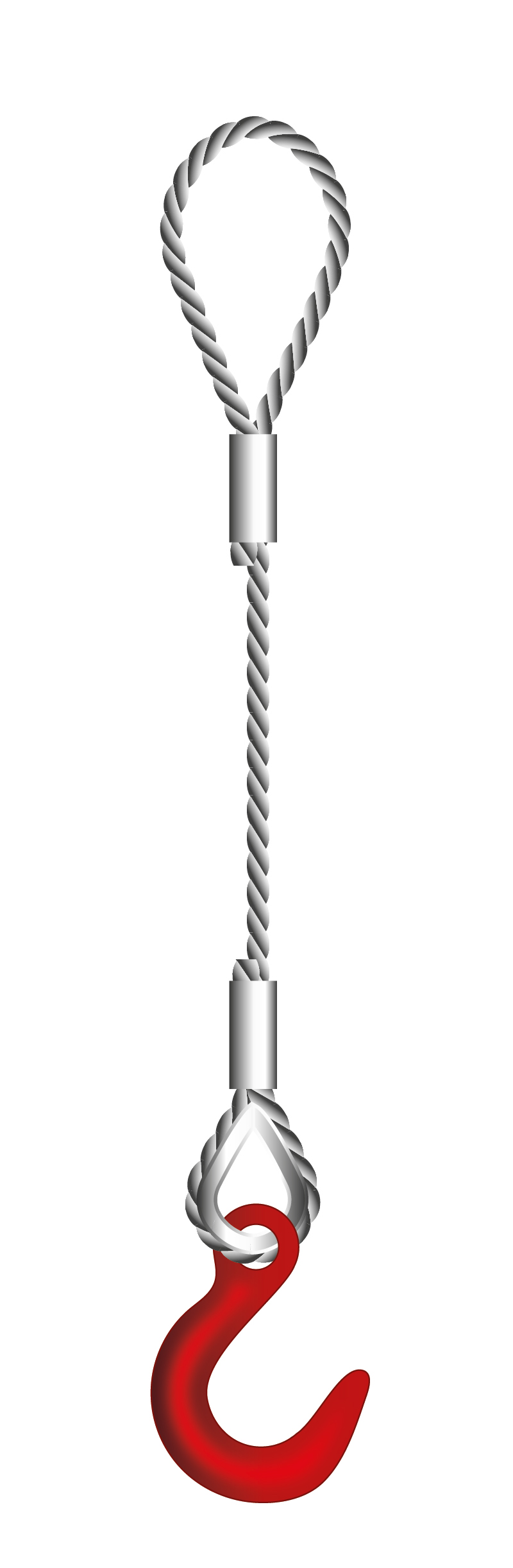 Anschlagseil mit Haken CWH