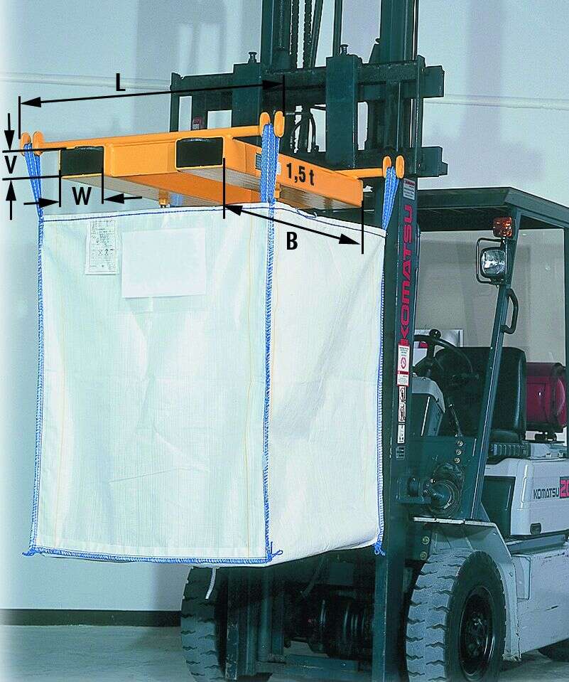 Stapleranbautraverse für BIG-BAGs