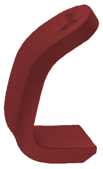 Blechverladehaken einfache Form
