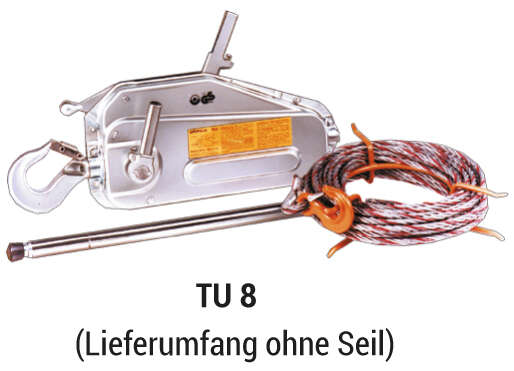 Seilzüge - ORIGINAL Greifzug -  Modelle TU und T500
