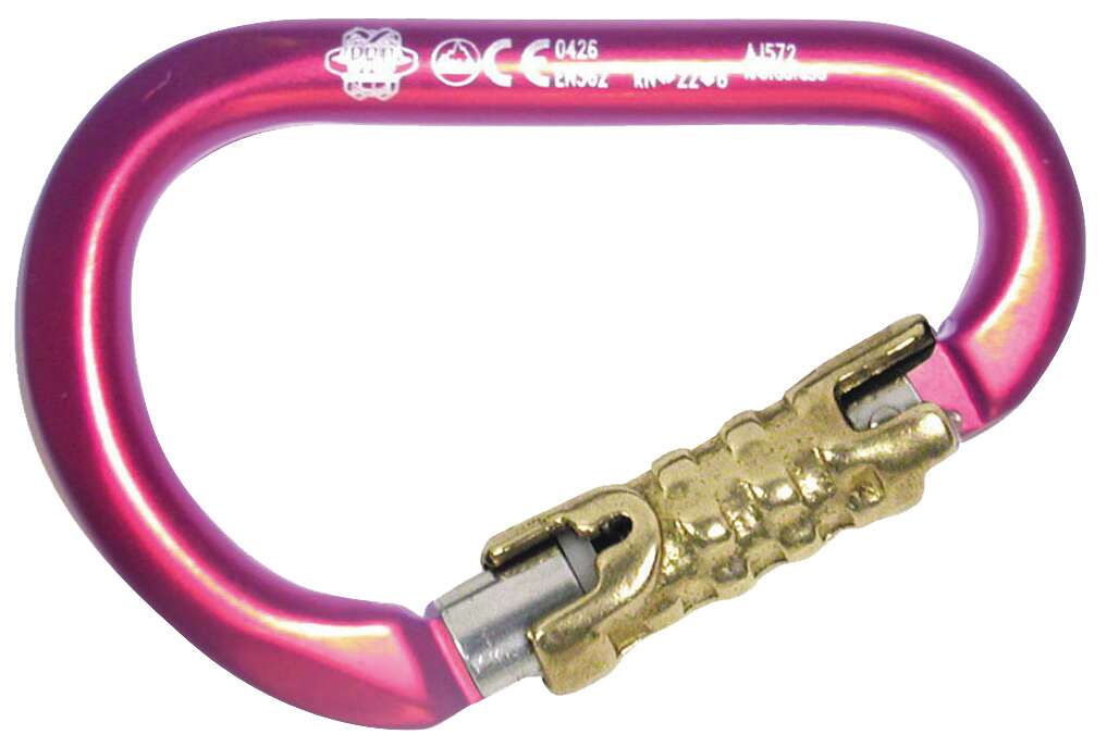 Karabinerhaken mit Dreifachverriegelung