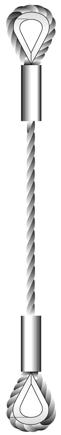 NIRO Anschlagseile Form PK - PK
