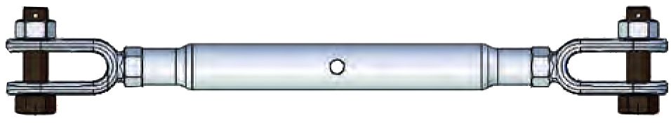 Wantenspanner/Spannschrauben - Gabel/Gabel - GK 6
