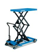 Plattformwagen - Modelle HF DM/DE - verfahrbar mit Doppel-Vertikalschere