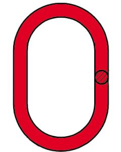 Aufhängeglieder - oval
