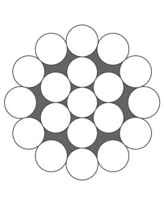 Spiralseil EN 12385-10 Konstruktion 1x19