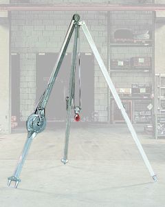 Alu-Dreibock mit Winde