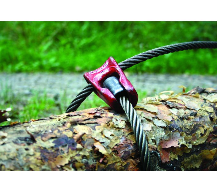 Forstkette Rückekette 8mm – 4000 DaN Zugkraft, Verzinkt, EN818-2, Mit Forsthaken & Verkürzungshaken, 1 M