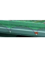 Container-Abdecknetze mit Gummileine