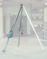 Alu-Dreibock mit Winde
