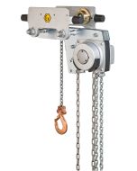 Stirnradflaschenzüge - Modell Yalelift LHG ATEX - 3,0 m Hub - mit integriertem Haspelfahrwerk
