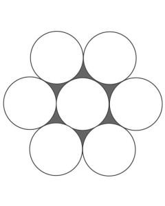 Spiralseil Konstruktion 1x7 nach EN