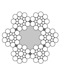 Aufzugseil 6x19S-FC nach EN 12385-5