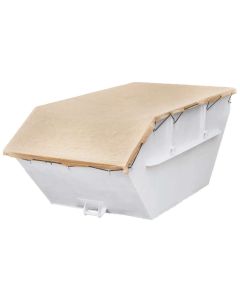 Containerplane aus Jutegewebe