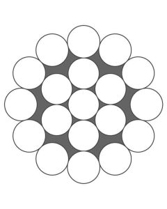 Spiralseil EN 12385-10 Konstruktion 1x19
