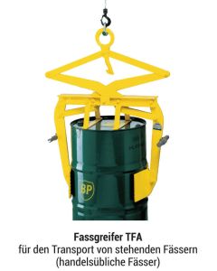 Fassgreifer Typ TFA